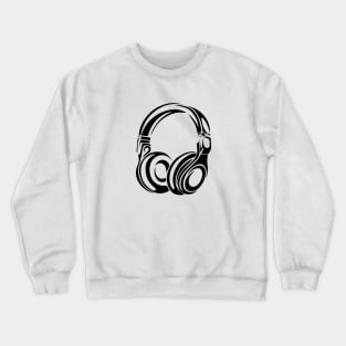 Headphones Crewneck Sweatshirt